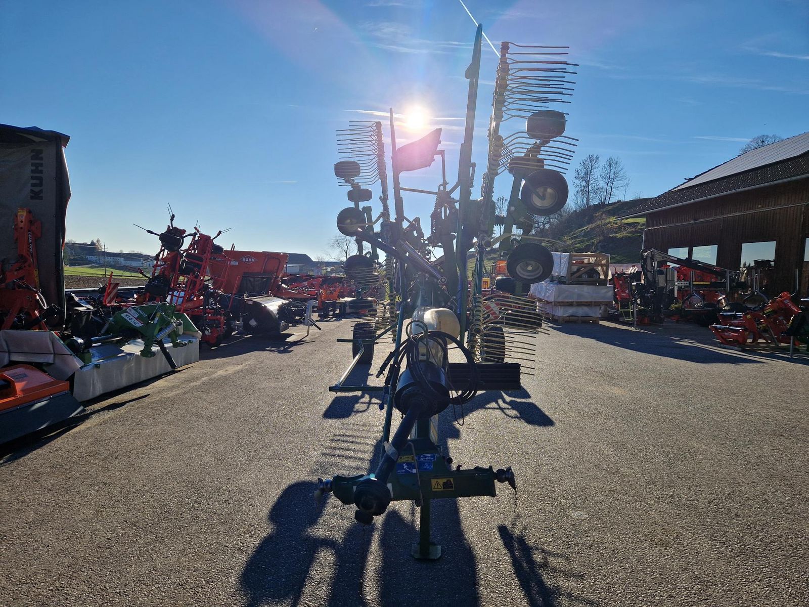 Krone TS 680 Twin mit hydraulischer Kreiselfixierung 2