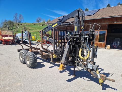 Uniforst 9 To Anhänger mit 6,5m Kran