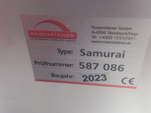 Rosensteiner SAMURAI 200D + BWSV.
