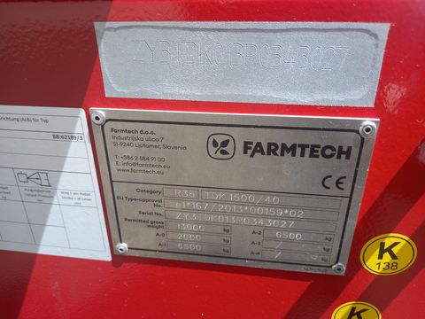 Farmtech TDK 1500