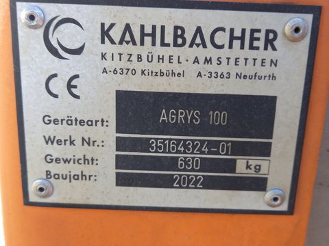 Kahlbacher AGRYS 100 SELBSTLADESTREUER