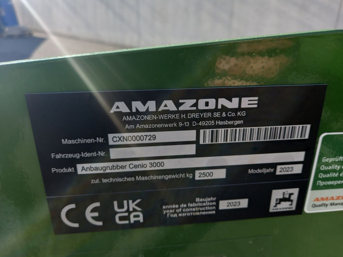Amazone CENIO 3000 GRUBBER
