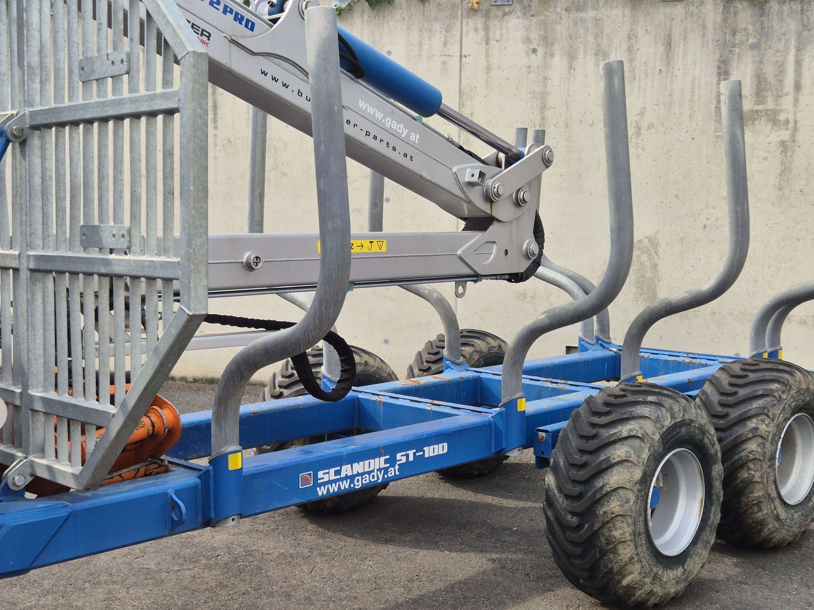Scandic ST-10D FORSTANHÄNGER-RÜCKEWAGEN