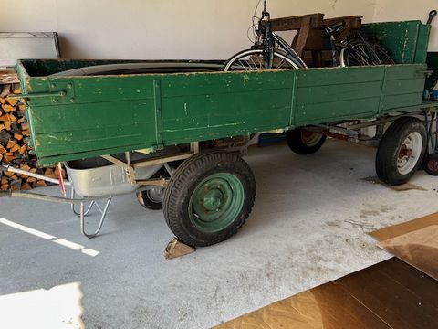 Sonstige Holzanhänger mit Sitzbank