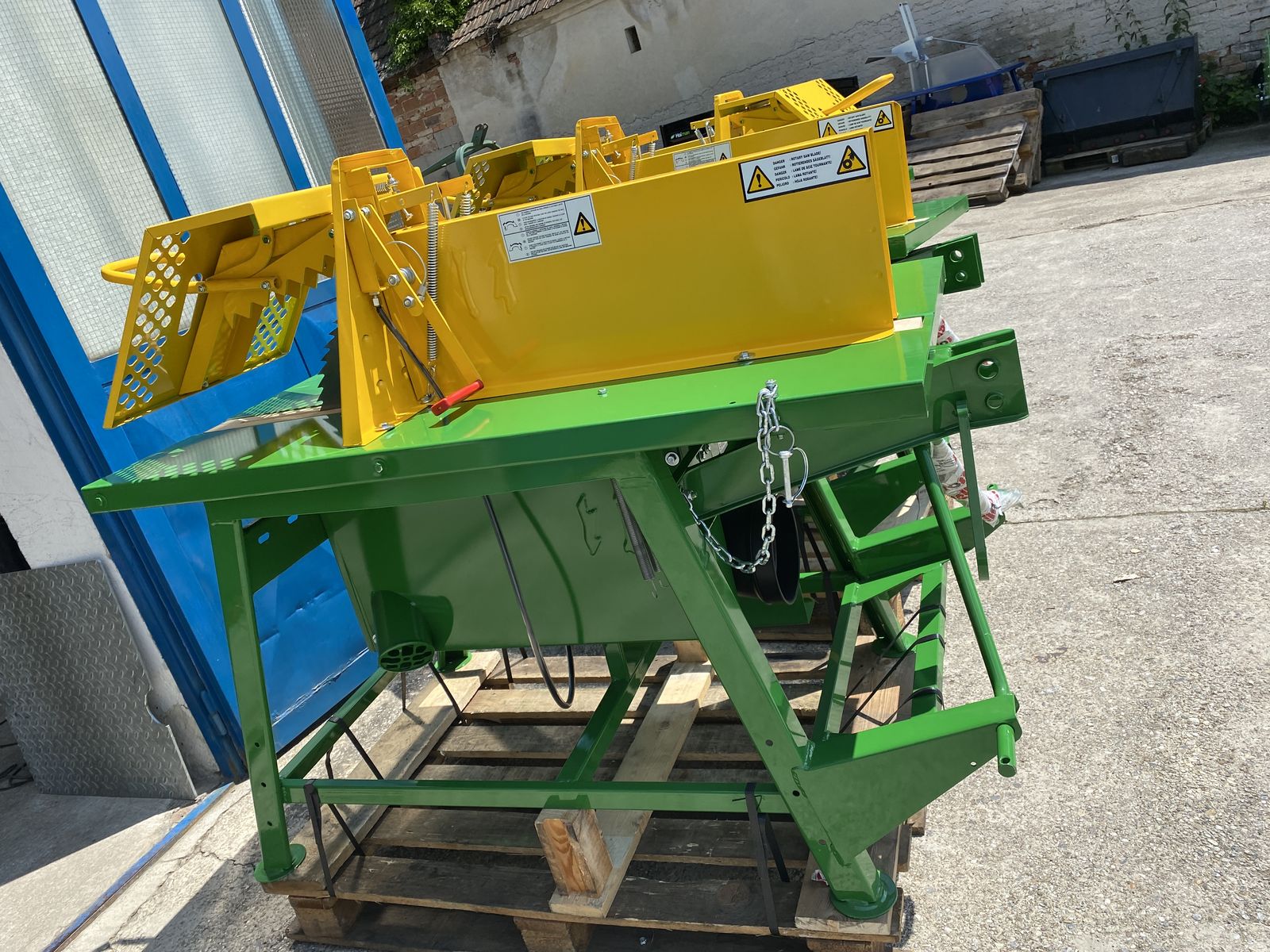 Rosselli Rolltischkreissäge mit Zapfwellenantrieb 2