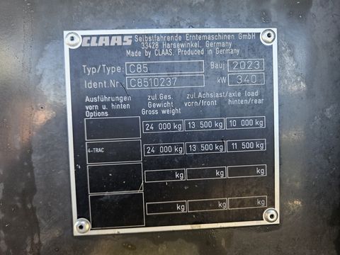 Claas Lexion 7500