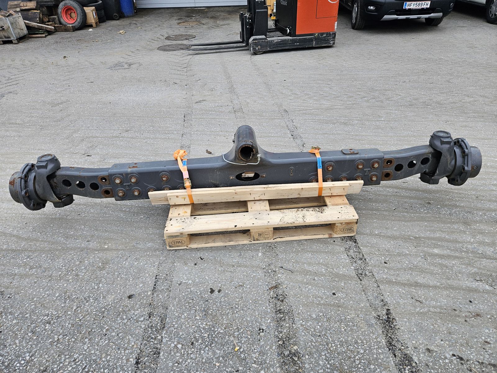 Claas Lenkachse zu Lexion C65 2