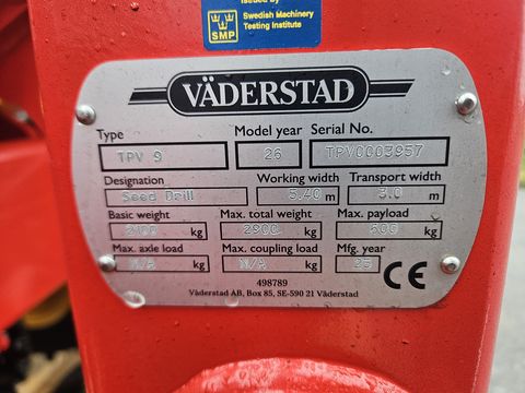 Väderstad Tempo TPV 9