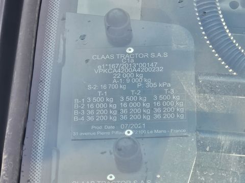 Claas Axion 960 TERRA TRAC CEBIS (Stage V)