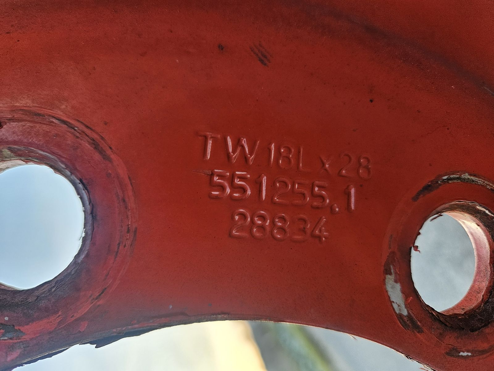 Felge TW18Lx28, ET+-0, 8Lx275 2