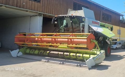 Claas C750 + Sojaflex 