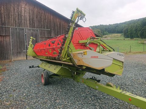 Claas V600 Vario + Raps