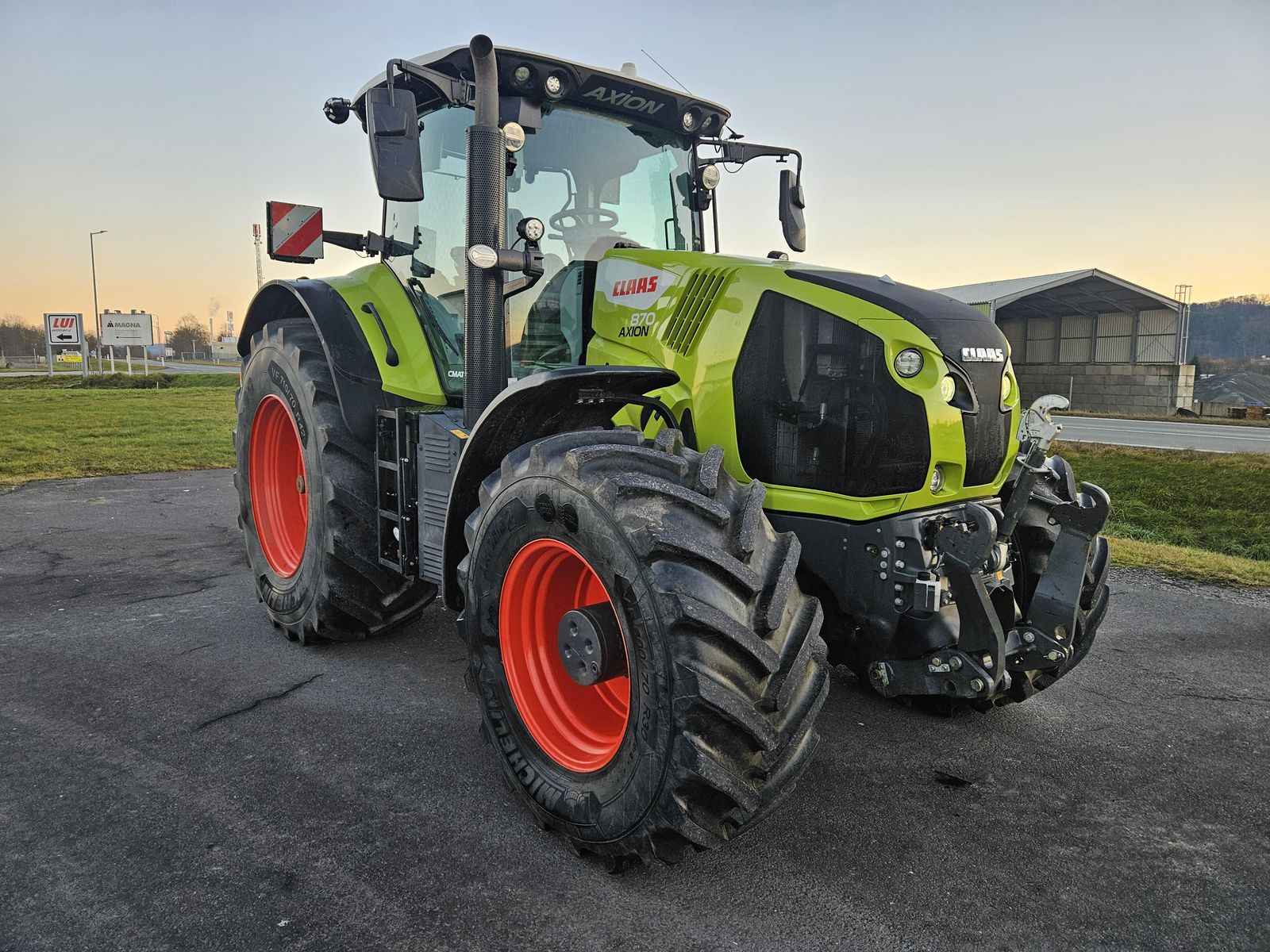 Claas Axion 870 CMATIC CEBIS 3