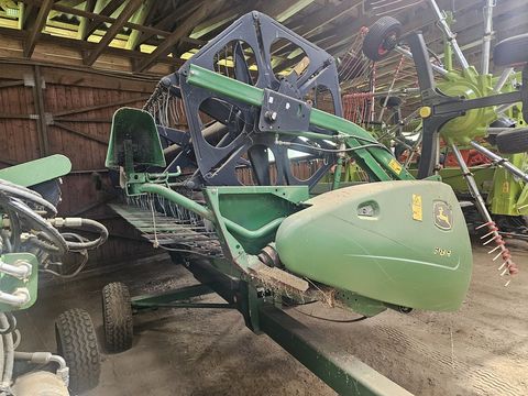 John Deere 618R + Transportwagen