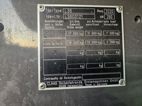 Claas Tucano 560 Montana