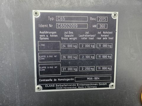 Claas Lexion 760 Terra Trac (Stage IIIb)