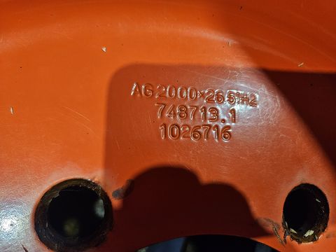 Sonstige Felge 20.00x26.5 6-Loch zu Lexion, Tucano