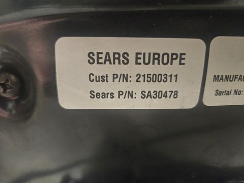 Sonstige Sears Fahrersitz luftgefedert und schwenkbar
