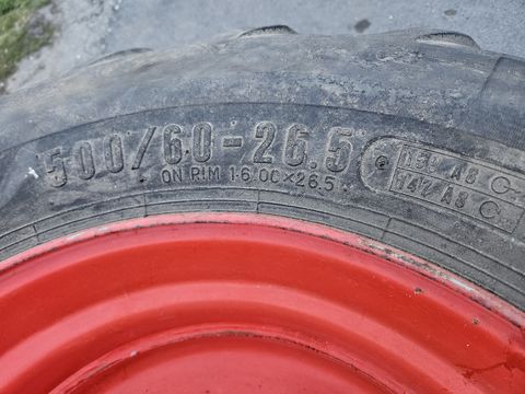 Trelleborg 500/60-26.5 auf Felgen 10-Loch zu Lexion/Tucano