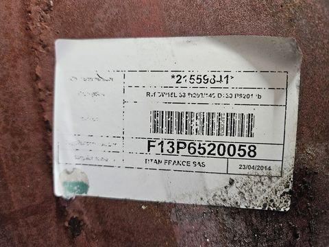 Sonstige DW15Lx38 8-Loch zu Arion 500/600 hinten