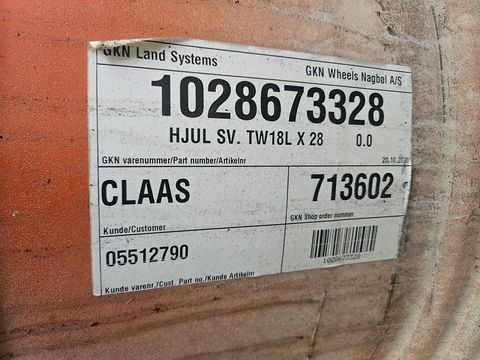 Sonstige TW28Lx28 10-Loch zu Lexion 770/780 + C8x