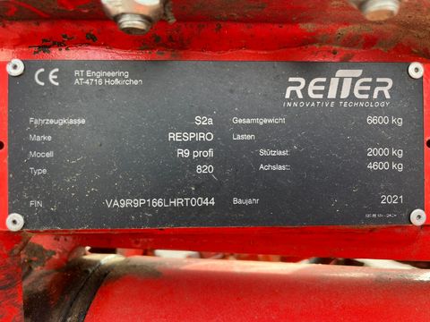 Reiter Respiro R9 profi Type 820