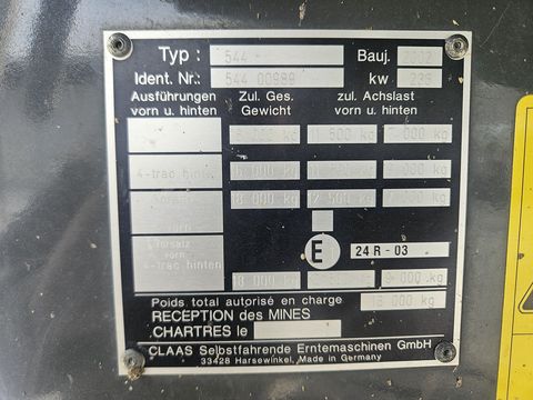 Claas Lexion 460 Evolution