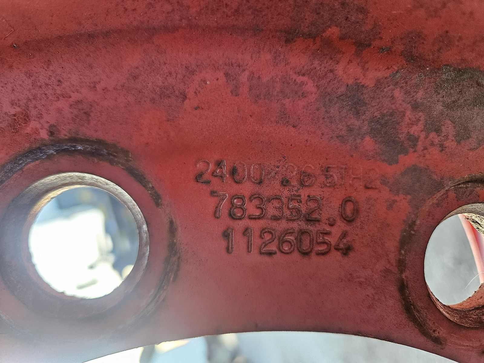 Felge 24.00 x 26.5, 10Lx335 2