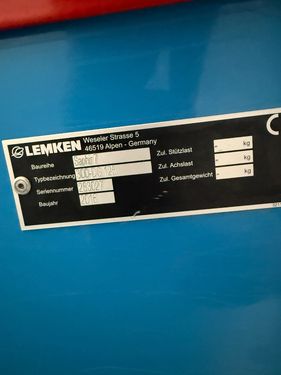 Lemken Zirkon 12 + Saphir 9