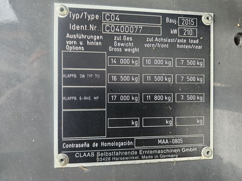 Claas Tucano 430