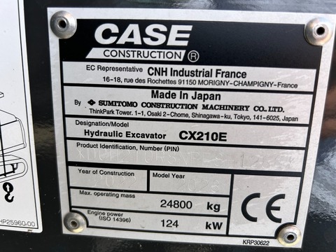 Case CX 210E - STAGE-V