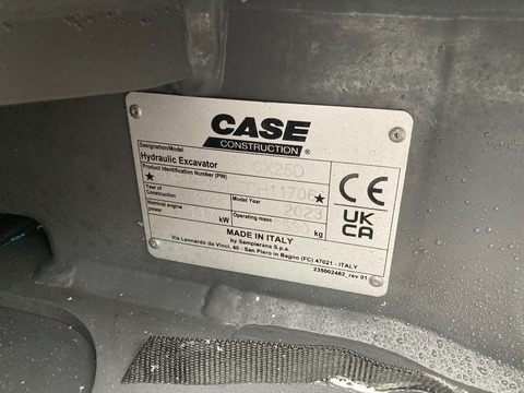 Case CX 25D - STAGE-V