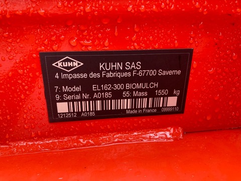 Kuhn EL 162-300 BIOMULCH