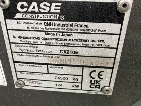 Case CX 210E LONG REACH - STAGE-V