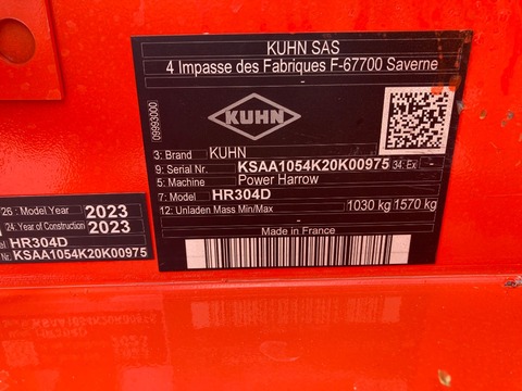 Kuhn HR 304 D