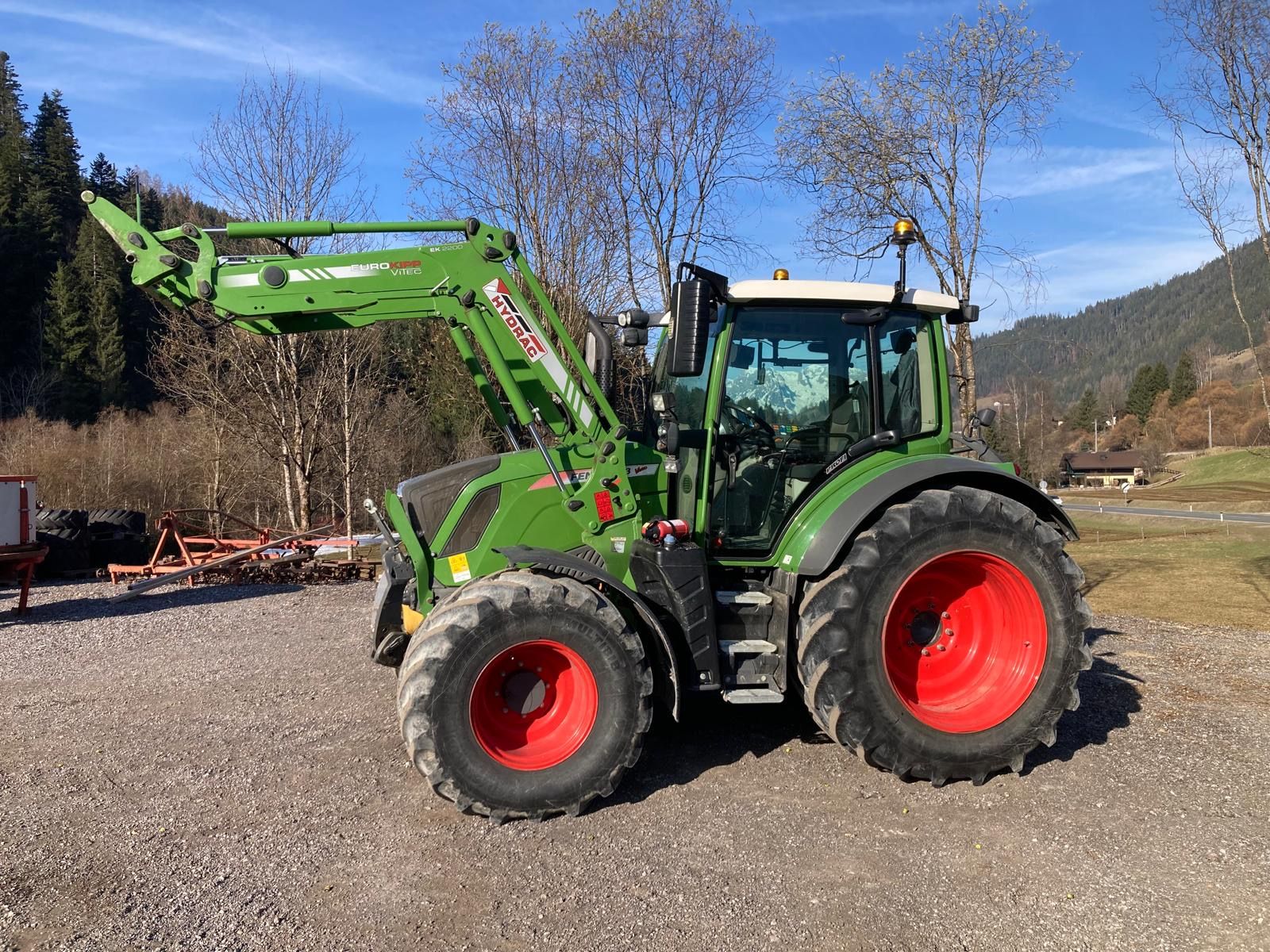 Fendt 313 Vario S4 Profi + Hydrac Frontlader 2