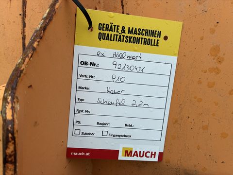 Hauer Schaufel 2,20m