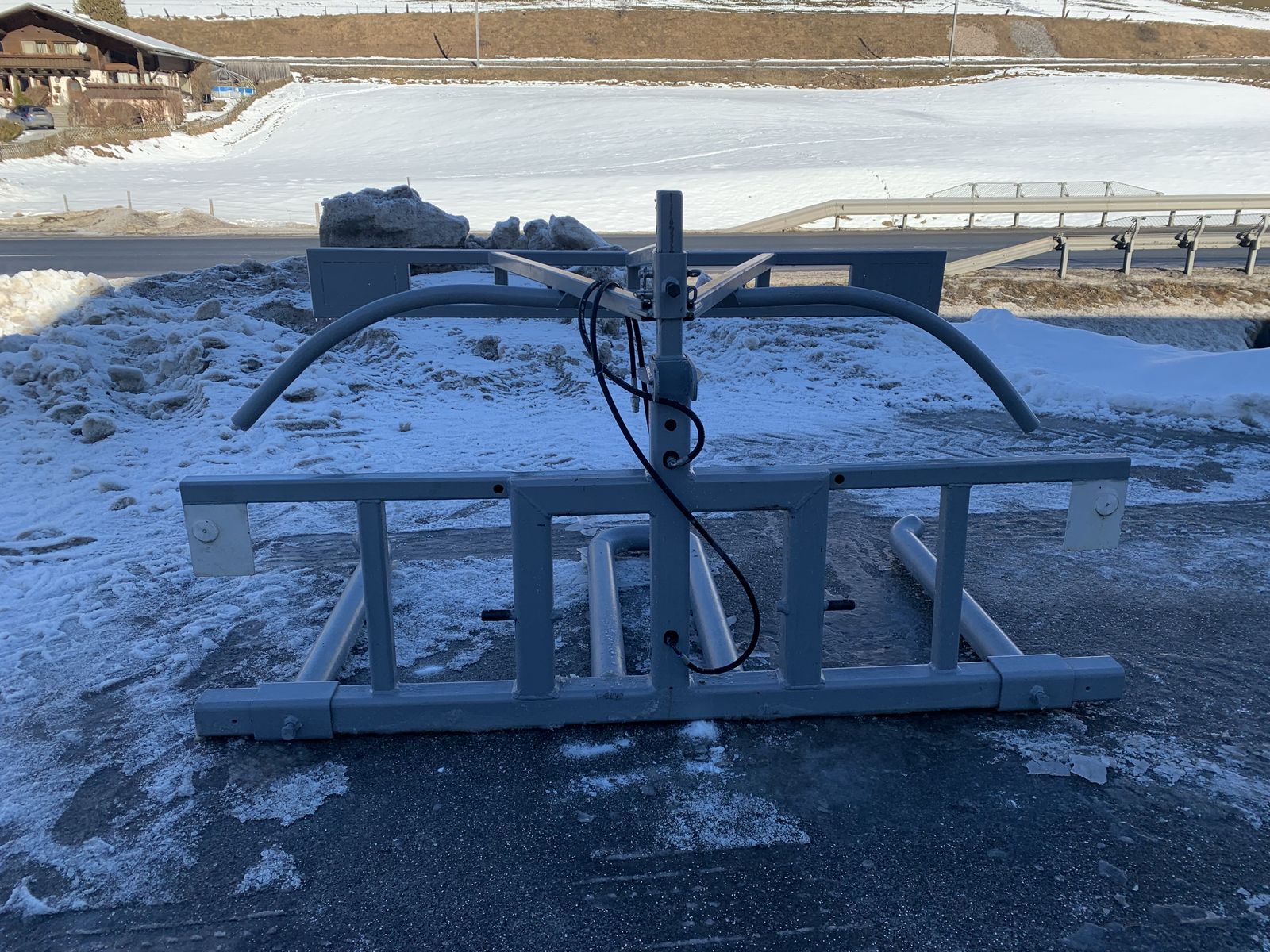 Ballentransporter mit Niederhalter 2