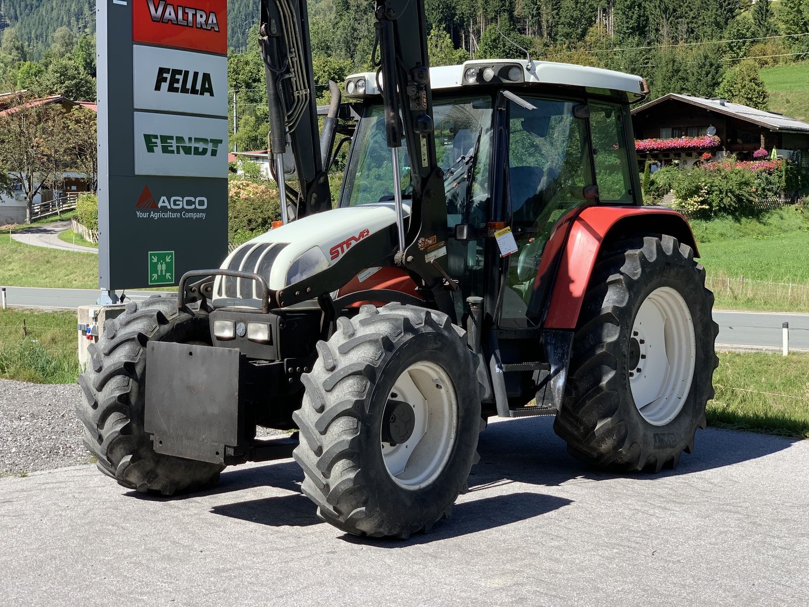Steyr 9090 + Hauer FL 2
