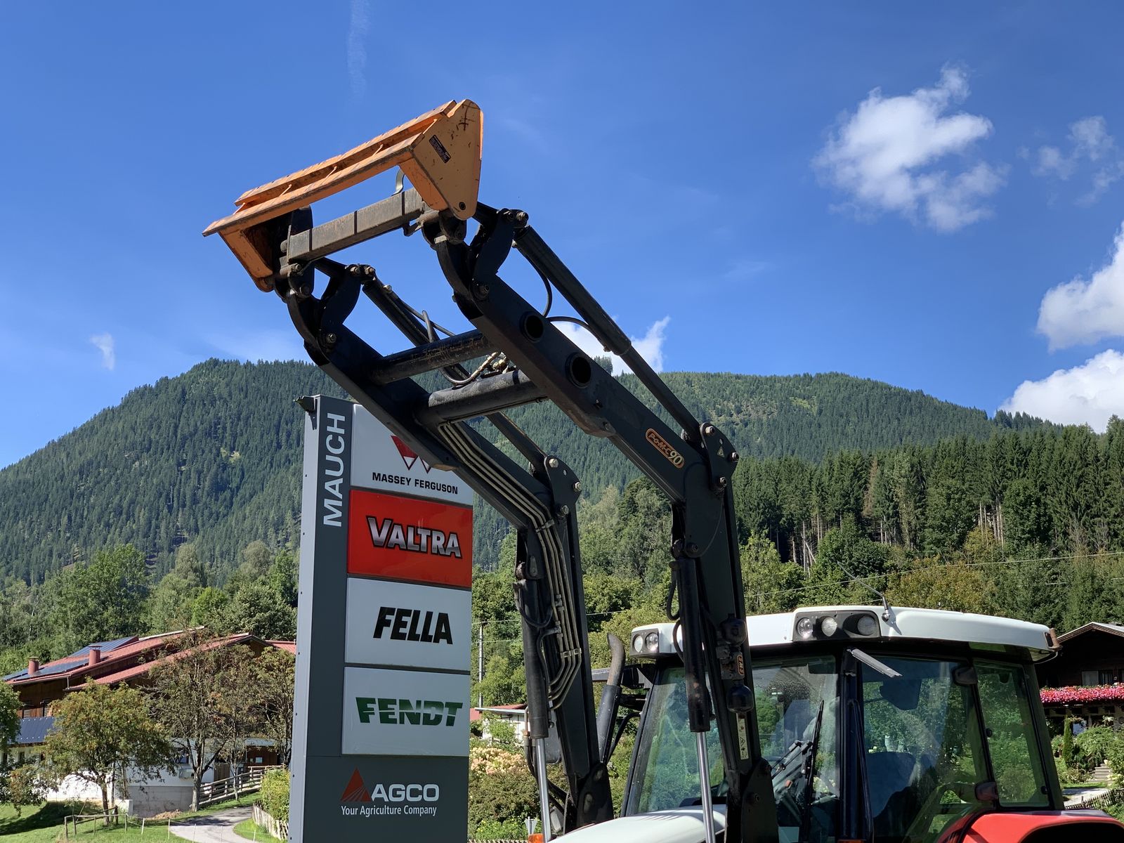 Steyr 9090 + Hauer FL 3