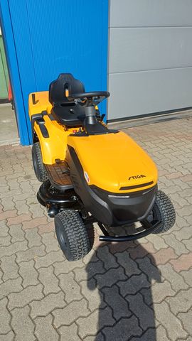 Stiga 598e Akku Rasentraktor