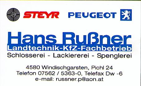 Landmaschinen Hans Rußner e.U.
