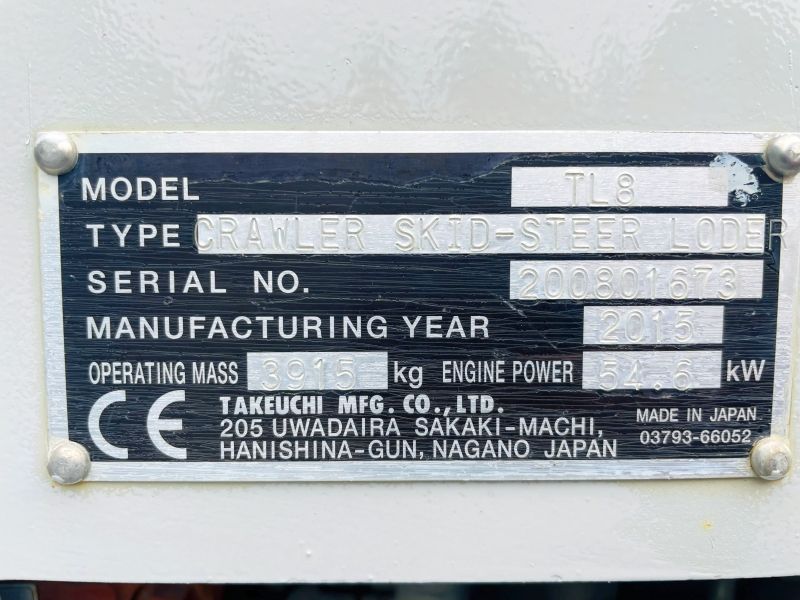 Takeuchi TL8 3