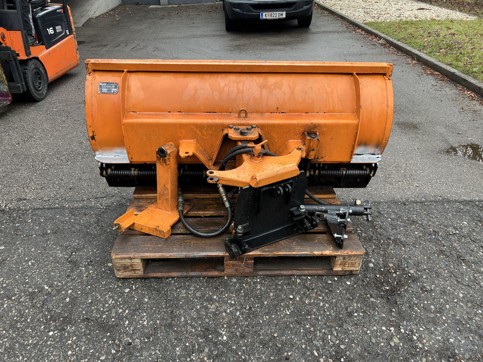 Schneepflug 160 cm passend zu LADOG 3