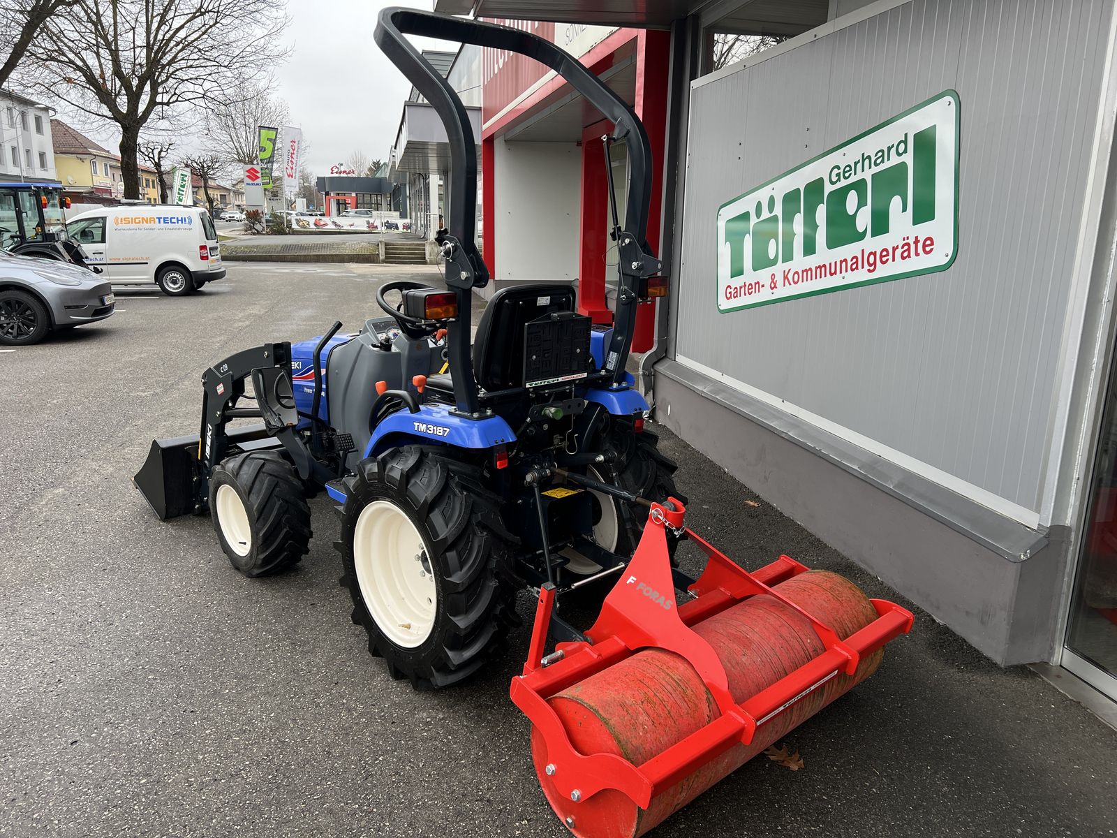 Iseki TM 3187 AL | Frontlader | Walze 3