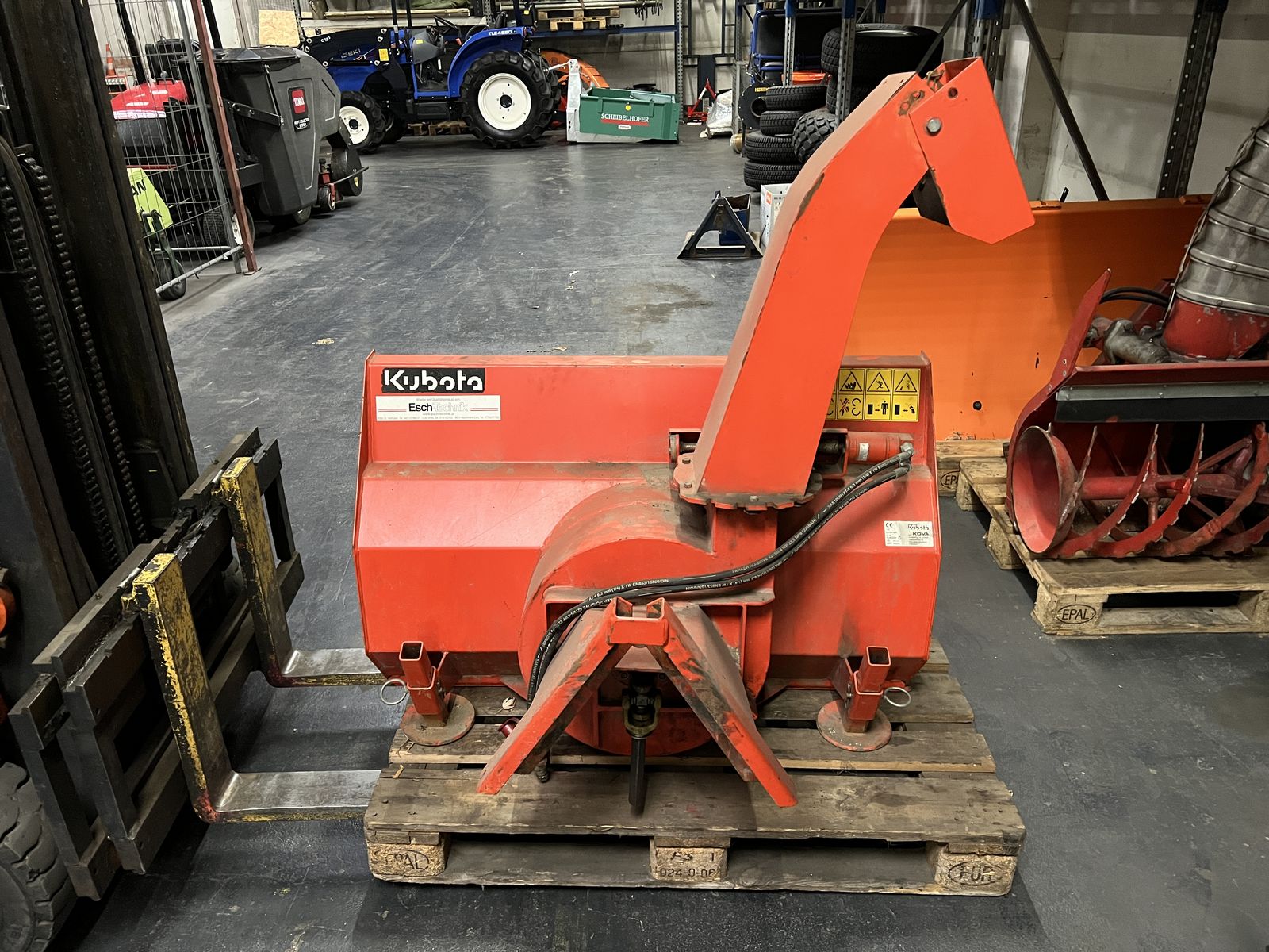 Kubota Schneefräse 110 cm | Kova 1