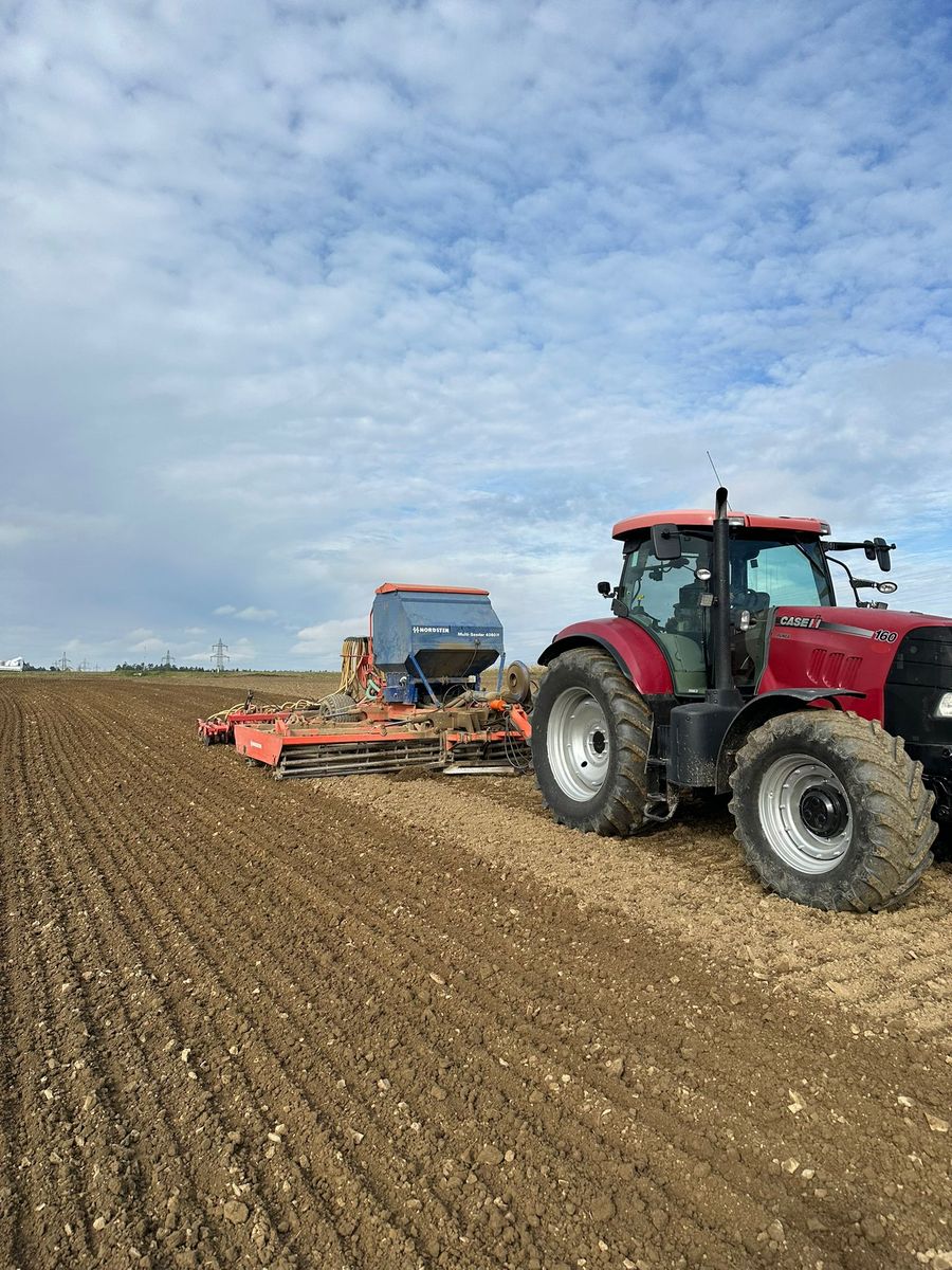 Gaspardo 6m Sämaschine mit Howard-Nordsten Saatbeetkombin 2