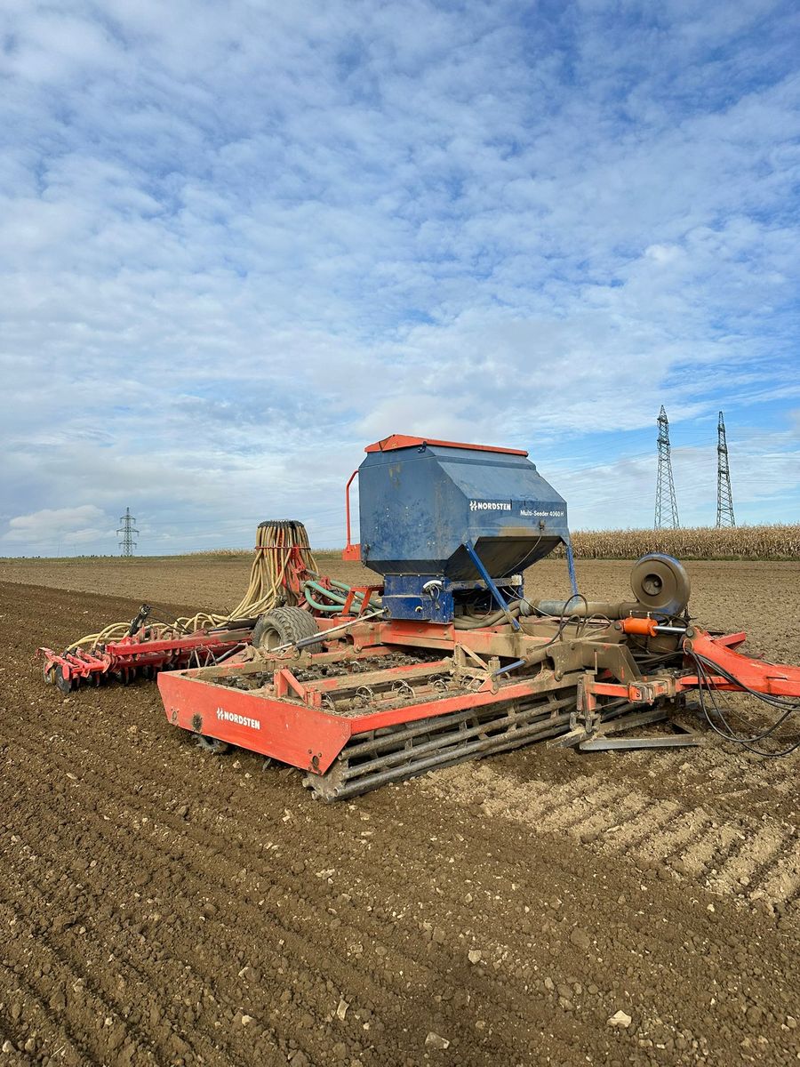 Gaspardo 6m Sämaschine mit Howard-Nordsten Saatbeetkombin 3