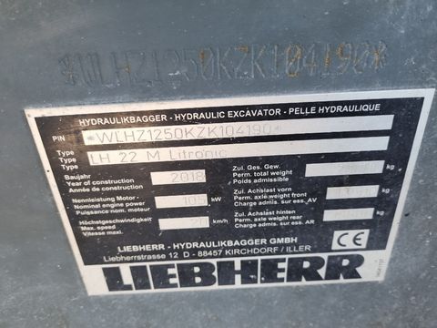 Liebherr LH 22 M Litronic