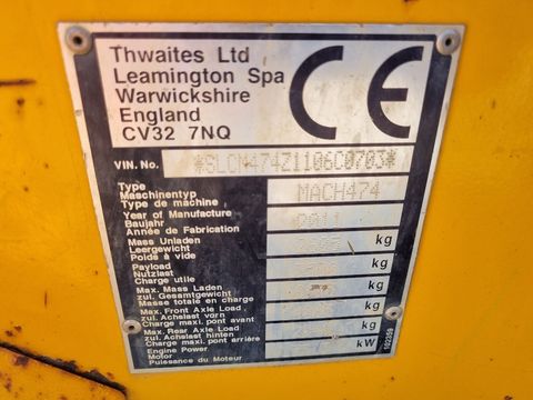 Thwaites 3.5 tonne